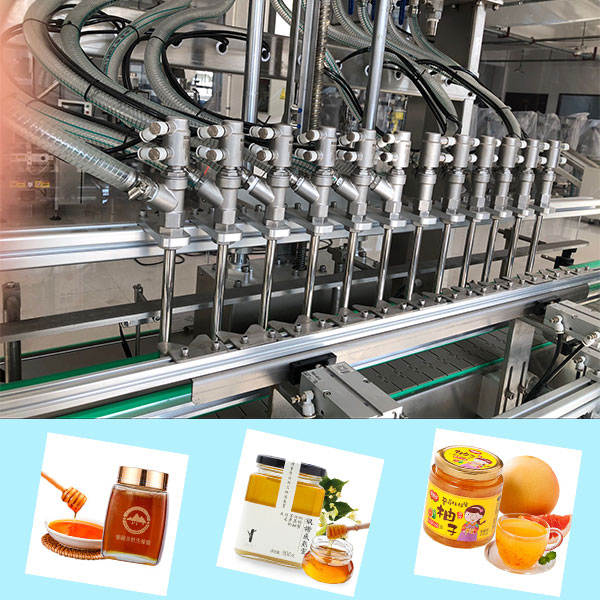 蜂蜜自动化包装机械生产线样品展示