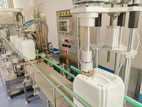 30升大桶称重灌装机生线